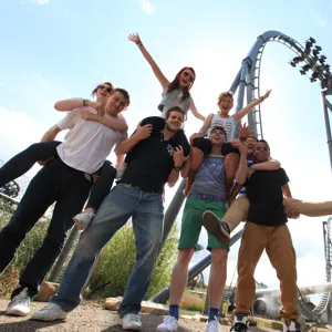 THORPE PARK Teen Group THE SWARM