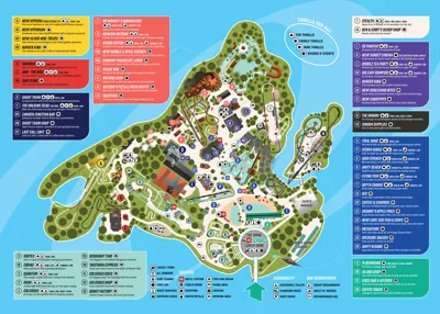 2024 Thorpe Park Map