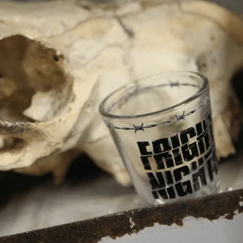 Fright Nights Logo Shot Glass