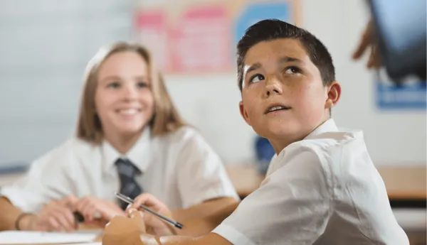 Students Looking At Teacher