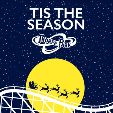 Tis the season, Thorpe Park Christmas visual