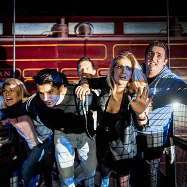 Derren Browns Ghost Train Guests Running