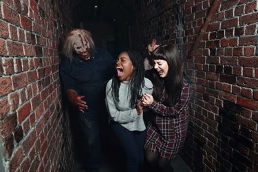 The Walking Dead Living Nightmare Horror Attraction, Walker Attacking Guests