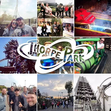 Thorpe Park Opening Weekend Photo Collage