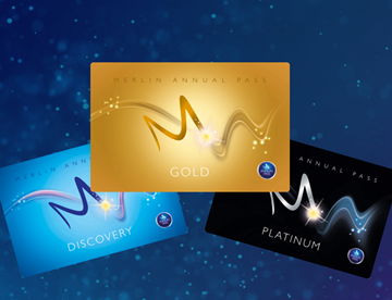 Discovery, Gold and Platinum Merlin Annual Passes