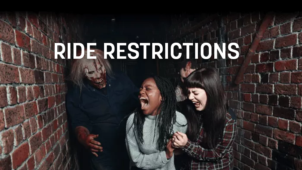 Ride Restrictions Walking Dead