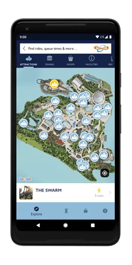 Theme Park Android App