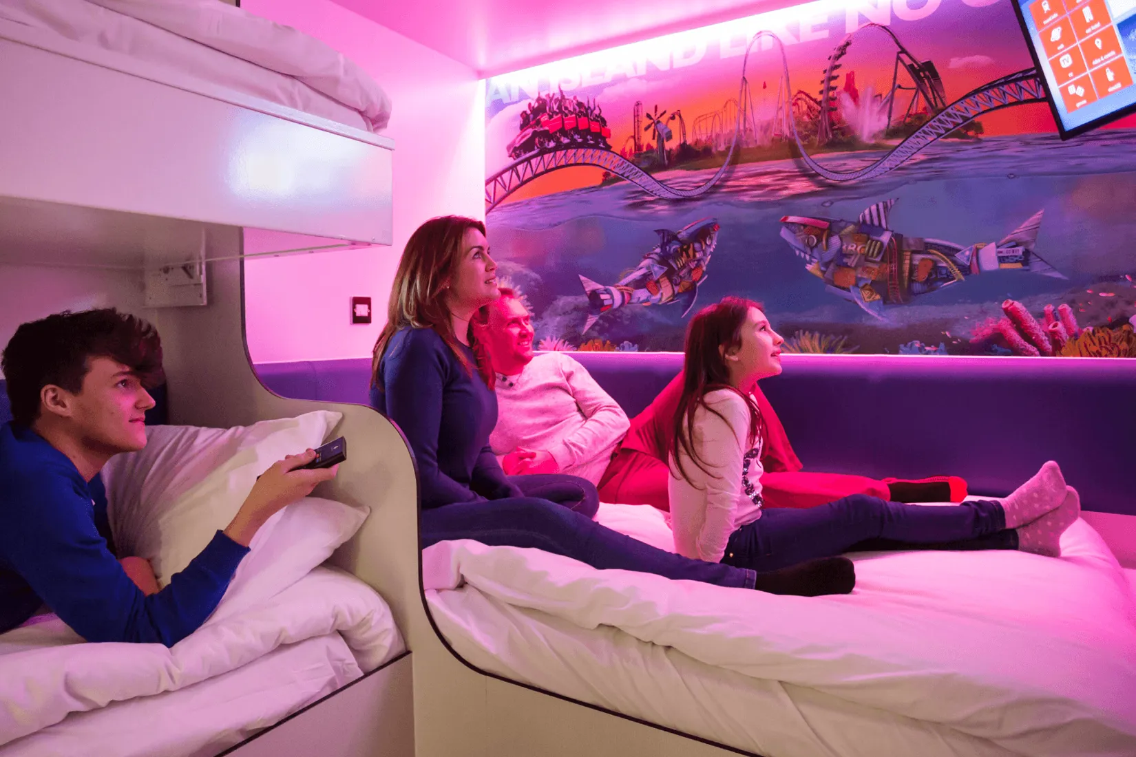 Stay Overnight at Thorpe Shark Hotel Thorpe Park Resort