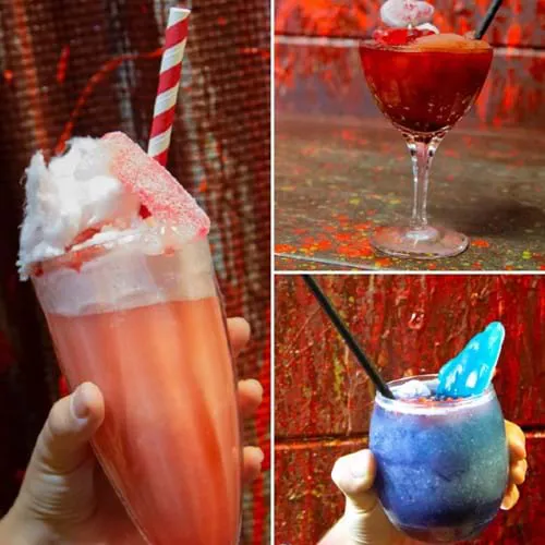 Fright Nights Horror Themed Cocktails Collage