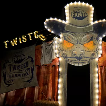 Fanta Twisted Carnival Entrance