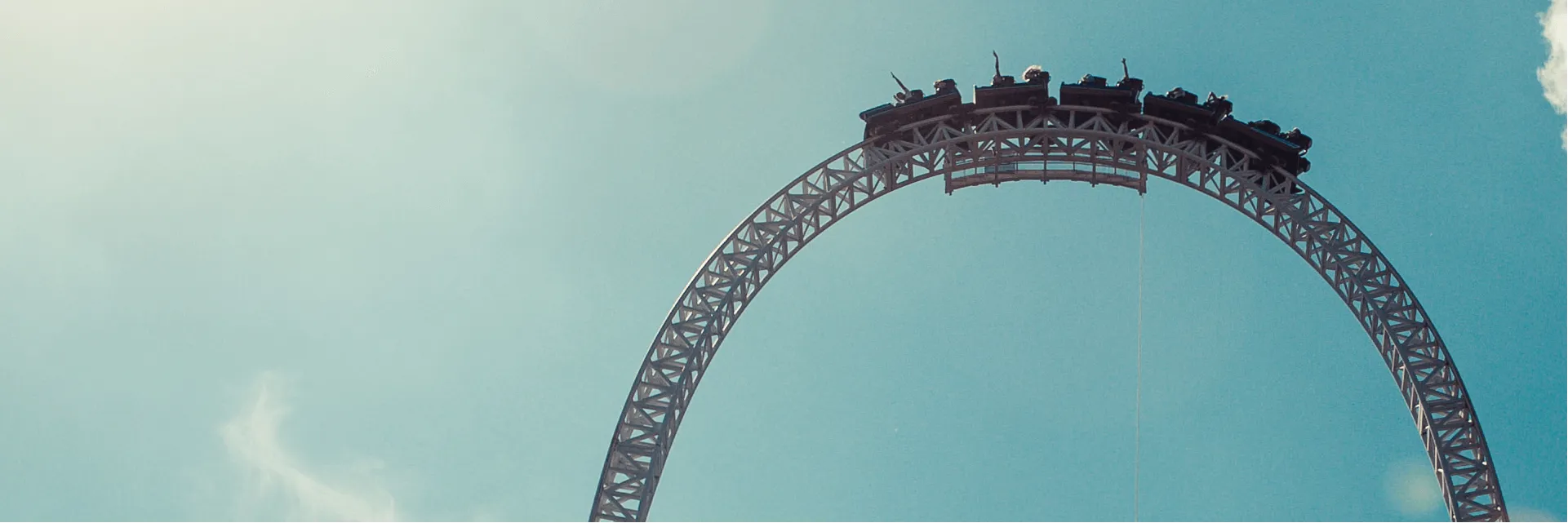 Stealth Roller Coaster Top Hat Silhouette