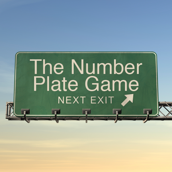 The Number Plate Game