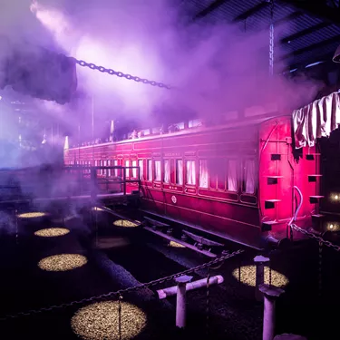 Derren Brown's Ghost Train Hanging Train
