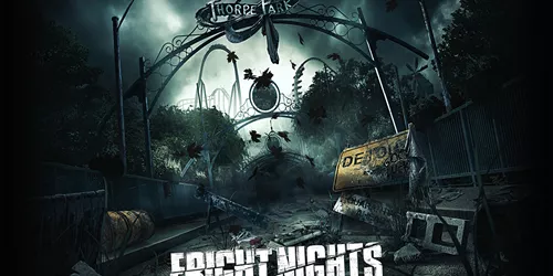 Fright Nights 2017 Visual featuring spooky scenery