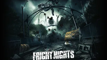 Fright Nights 2017 Visual featuring spooky scenery