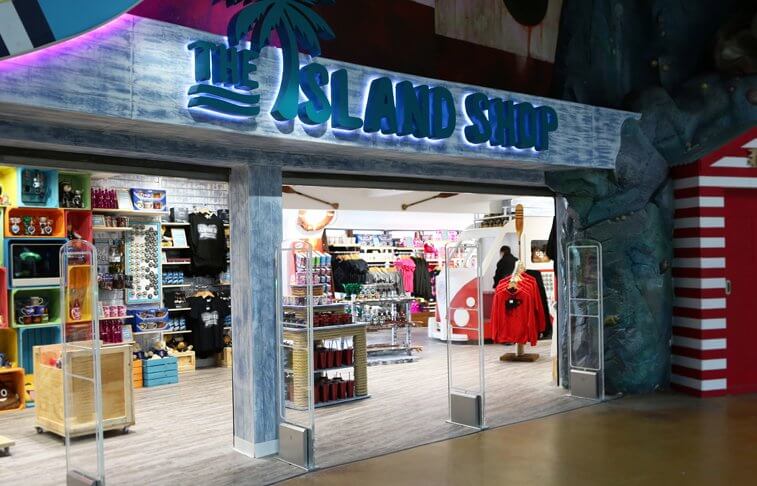 The Island Shop Exterior