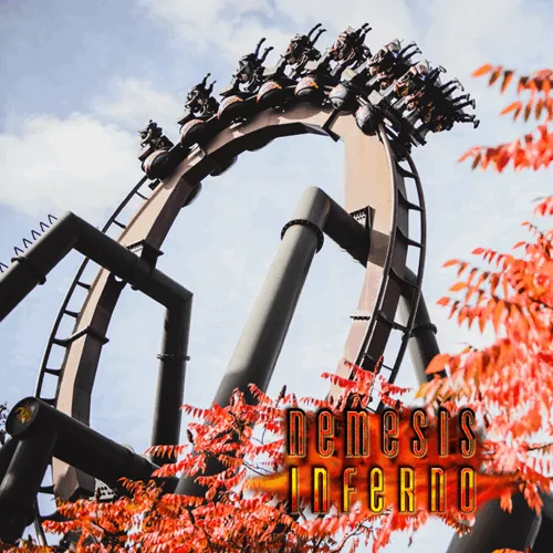 Nemesis Inferno Rollercoaster