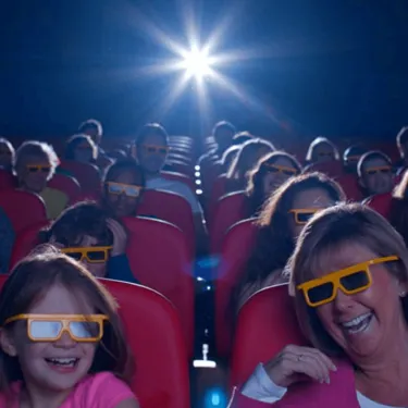 Angry Birds 4D Cinema Thorpe Park, Guests Laughing