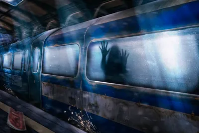 Ghost Train At Thorpe Park