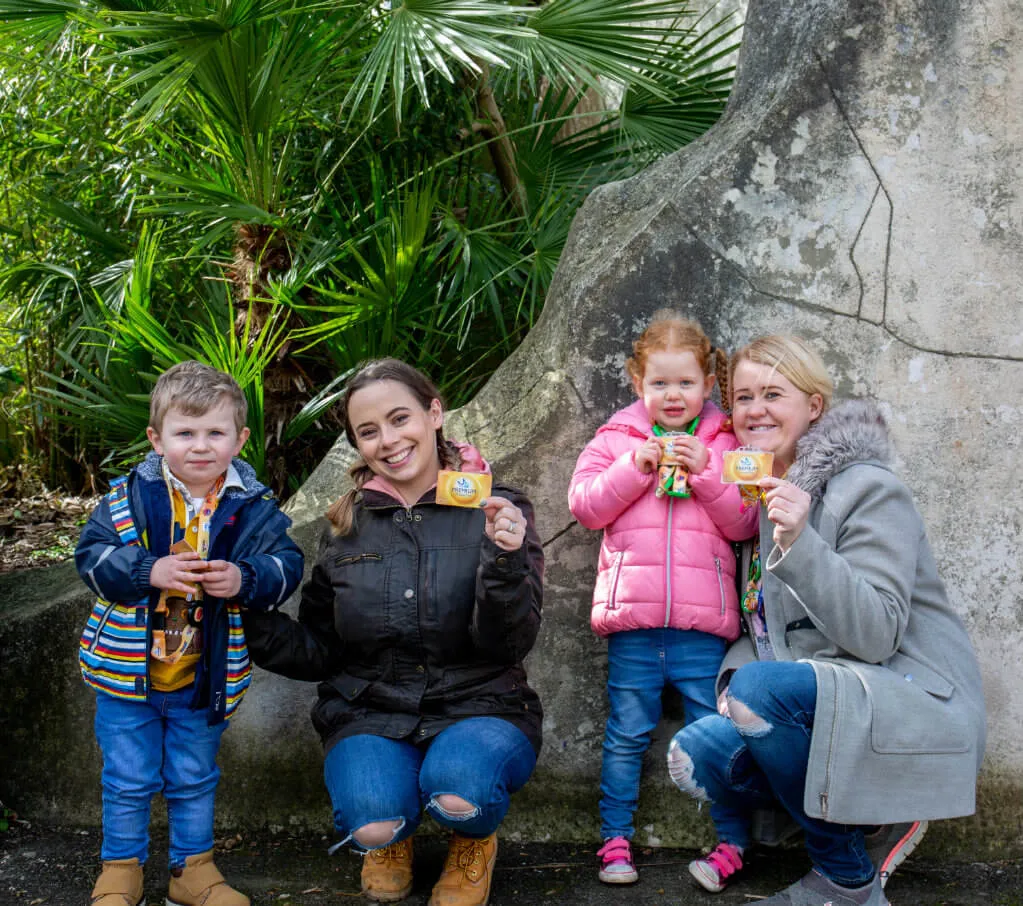 Family with Merlin annual passes