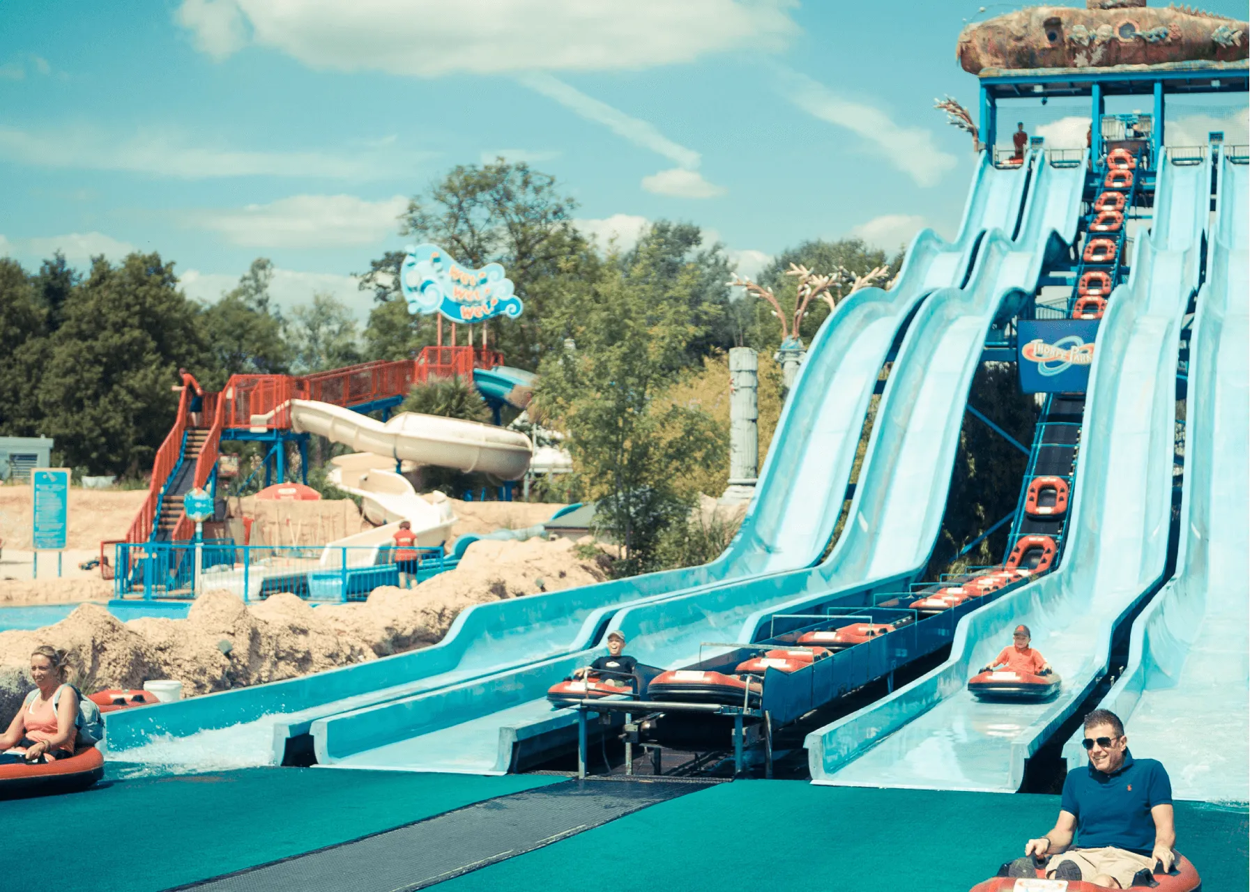 Depth Charge Water Slides Overview