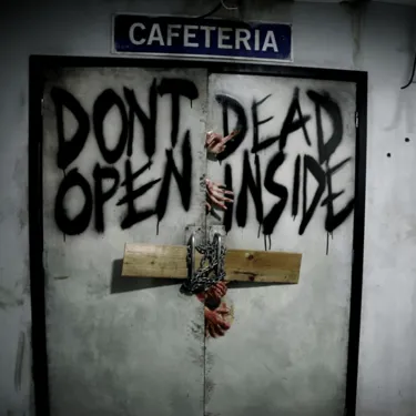 Walking Dead Living Nightmare Halloween Maze Iconic Door