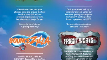 Events Line Up Poster 2019