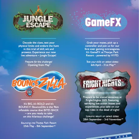 Events Line Up Poster 2019