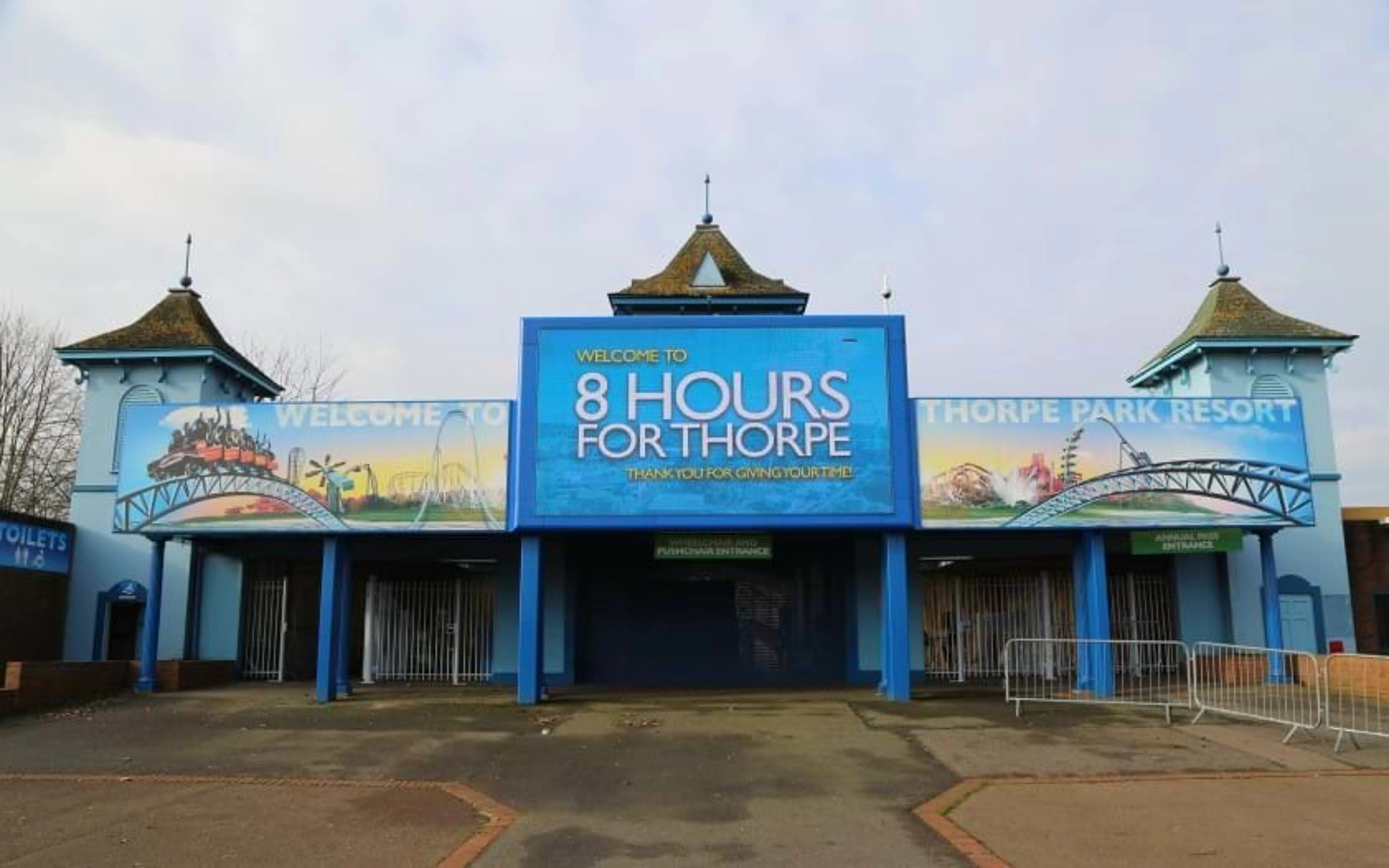 8 Hours For Thorpe Thorpe Park