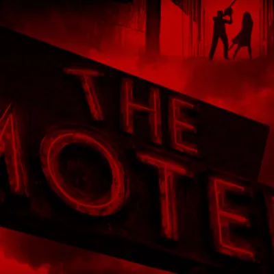 Studio 13 Halloween Scaremaze , Motel Sign