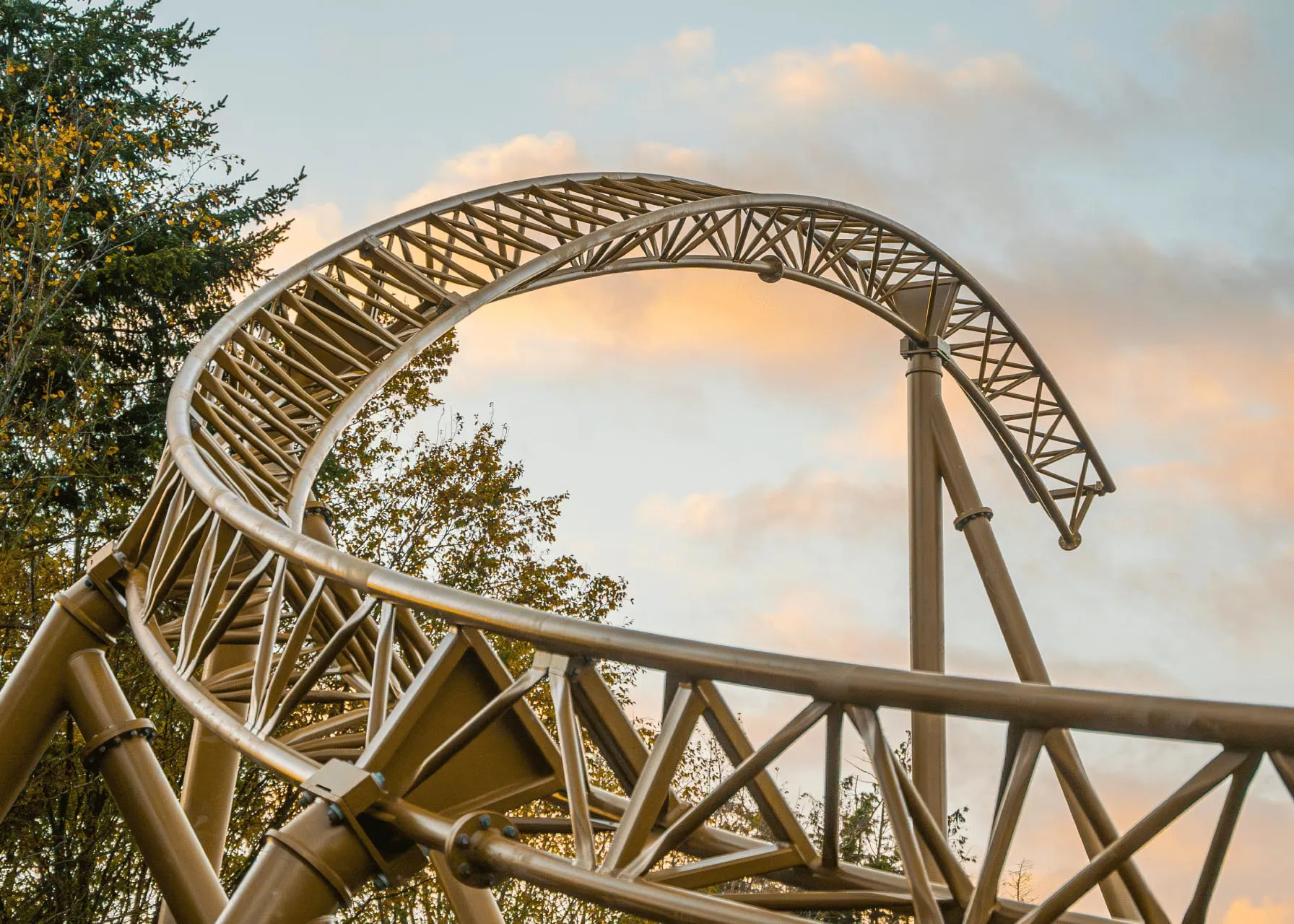 Zero G rollercoaster