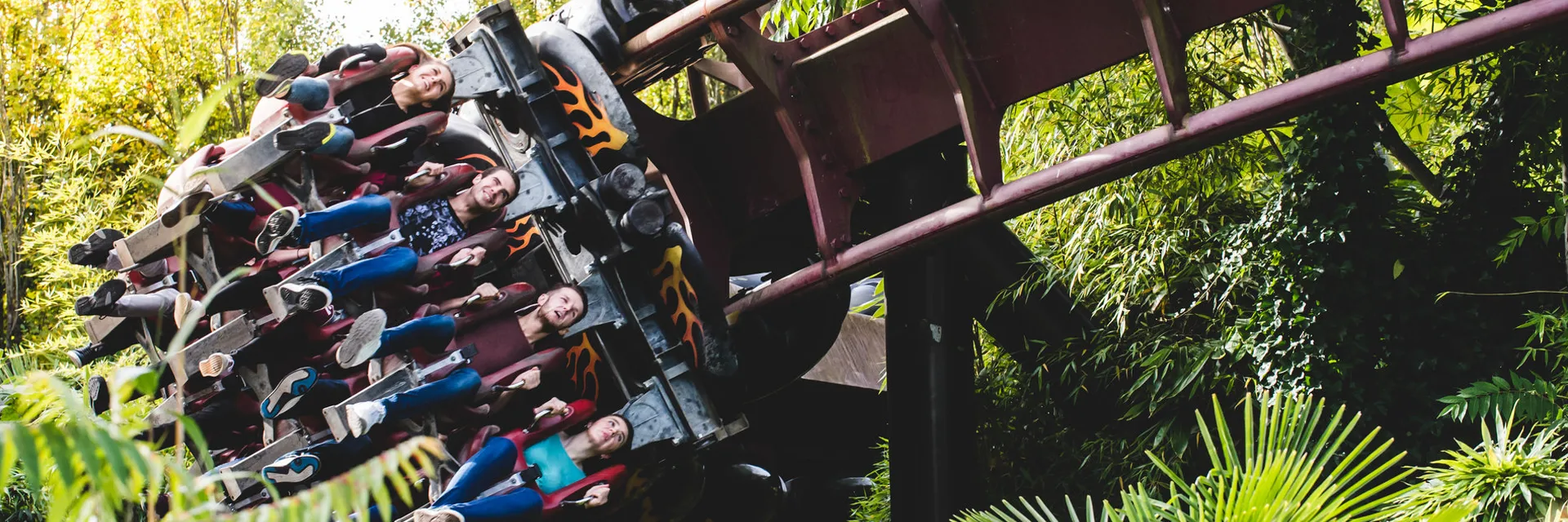 Nemesis Inferno Roller Coaster 