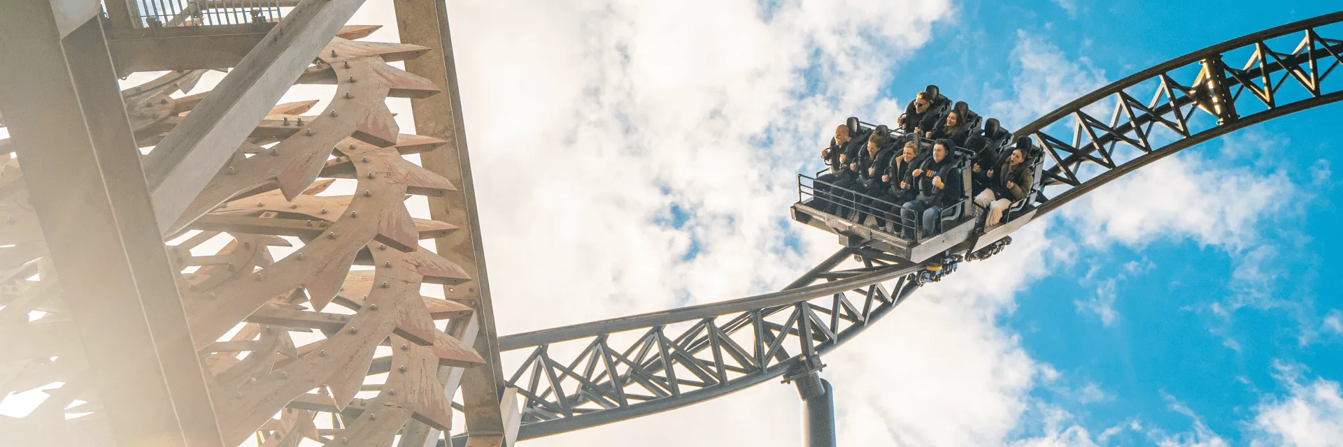 Drop on Saw - The Ride at Thorpe Park 
