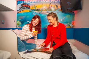 Thorpe Park Shark Cabins