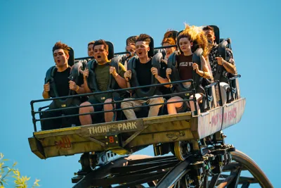 SAW The Ride At Thorpe Park 2