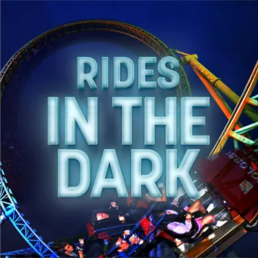 Theme Park Rides at Night