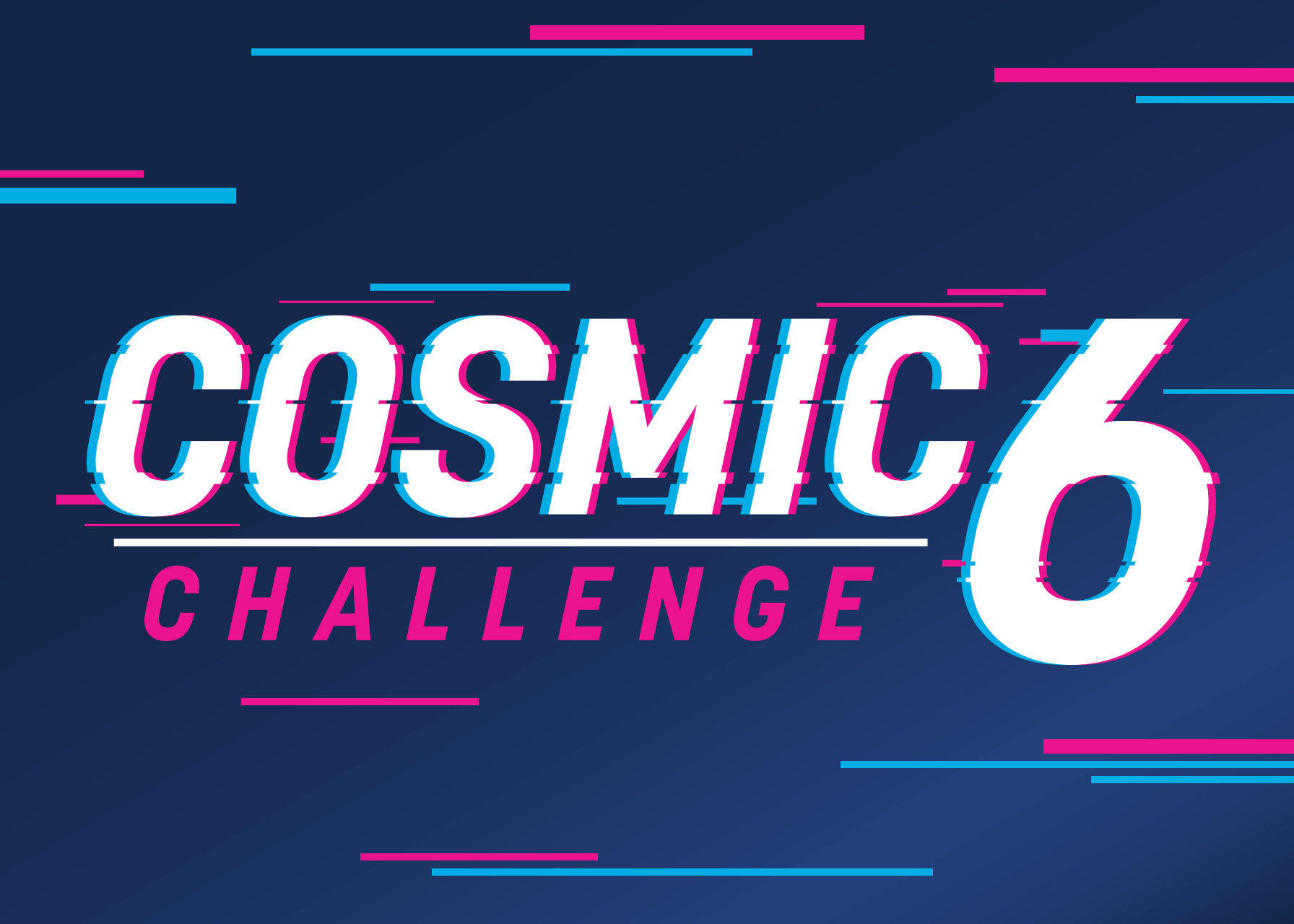 Cosmic 6 Challenge Logo