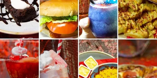 Fright Nights Horror Themed Food Collage