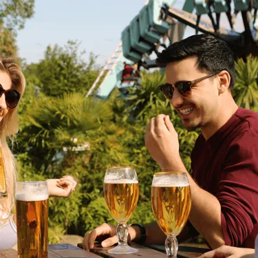 Oktoberfest Thorpe Park, Guests Drinking