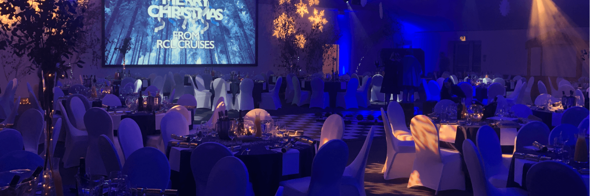 Winter Events Location, Christmas Decorated Venue