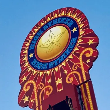 High Striker Ride Theme Park 7X5 01