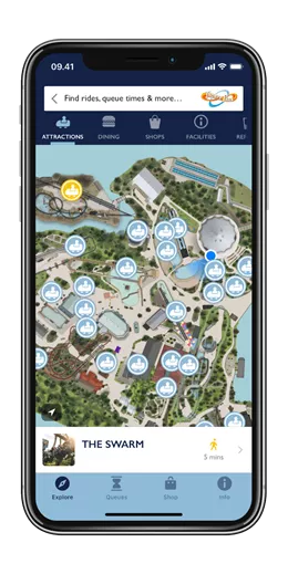 Theme Park Apple App