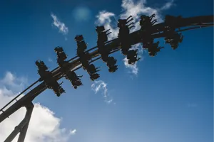 The Swarm Rollercoaster Above