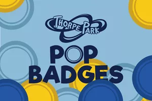Thorpe Park Resort Pop Badges