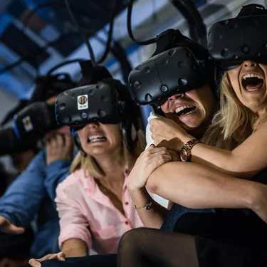 Derren Browns Ghost Train VR Tube Train Guests